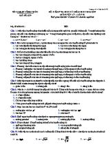 Đề kiểm tra học kì I Vật lí lớp 10 - Mã đề 639 - Năm học 2016-2017 - Sở GD & ĐT Vĩnh Phúc
